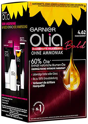 Garnier Olia Haar Coloration / coloración para el pelo contiene 60% Blumen-Öle de 8 semanas de intensas Farbkraft