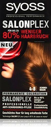 syoss 4 - 8 Chocolate Marrón Color del pelo (3 unidades, X 115 ml)