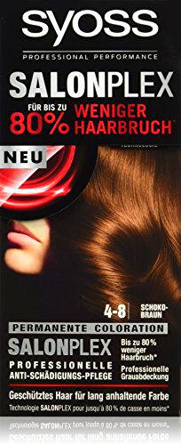 syoss 4 - 8 Chocolate Marrón Color del pelo (3 unidades, X 115 ml)