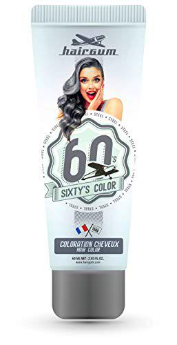 Hairgum Sixty'S Color, Steel 60 ml