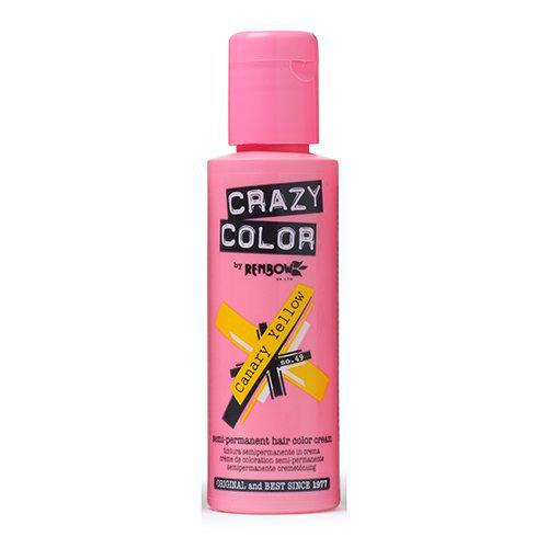 Crazy Color Canary yellow no 49, 100ml