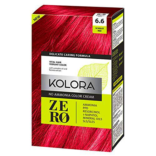 Zero Crema de Color, 6.6 Rojo Escarlata