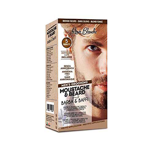 Renée Blanche colorear Barba y bigote Men's Grooming (Rubio Oscuro)