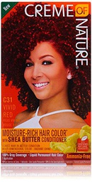 Creme of Nature Moisture Rich Capelli Kit colori, Rosso vivace