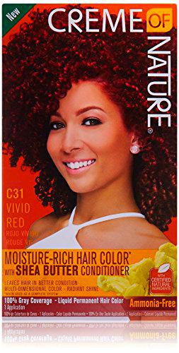 Creme of Nature Moisture Rich Capelli Kit colori, Rosso vivace