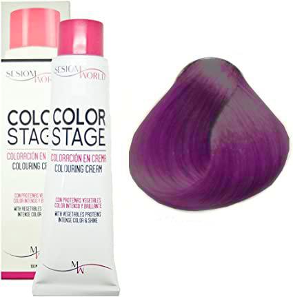 Tinte Coloración en Crema Violeta - Color Stage