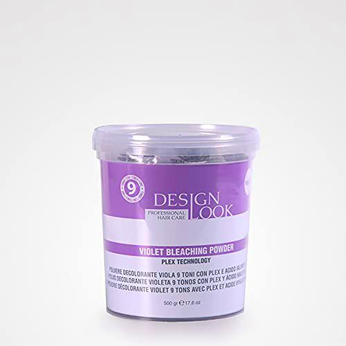 POLVO DECOLORANTE VIOLETA 9 TONOS CON PLEX Y ÁCIDO HIALURÓNICO 500GR