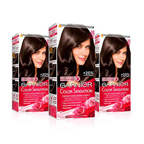 Garnier Color Sensation - Coloración Permanente e intensa reutilizable con bol y pincel