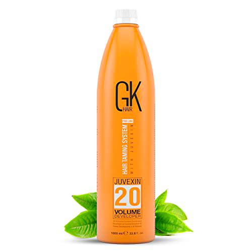 Global Keratin GK HAIR Professional Hair Creme 20 Volume Developer 1000 for Hair Coloring Bleach
