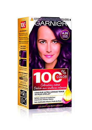 Garnier 100% Color Coloration Permanente 4.26 Violine Intense violet