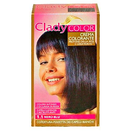 Clady Color Crema Colorante Cabello, Coloración Permanente de Oxidación