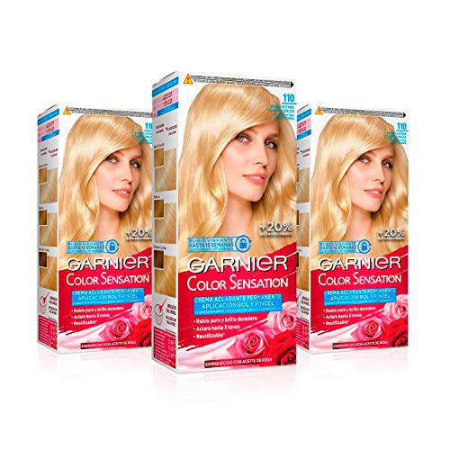 Garnier Color Sensation - Coloración permanente e intensa reutilizable con bol y pincel