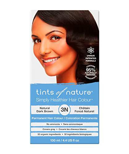 Tints of Nature 3N Marrón oscuro natural, Tinte permanente de cabello