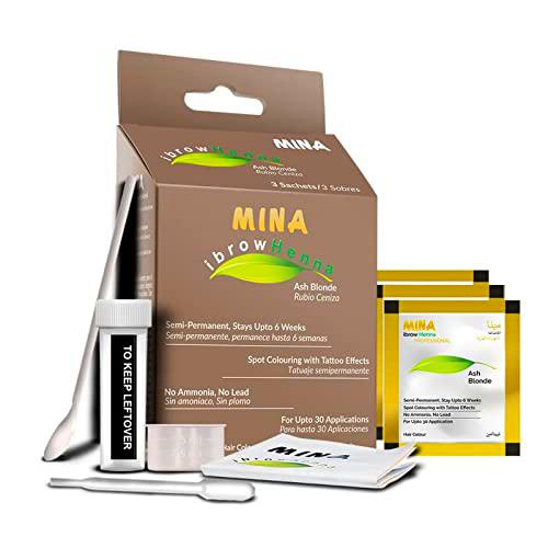 MINA ibrow Henna Hair Color Kit For Professional Coloring