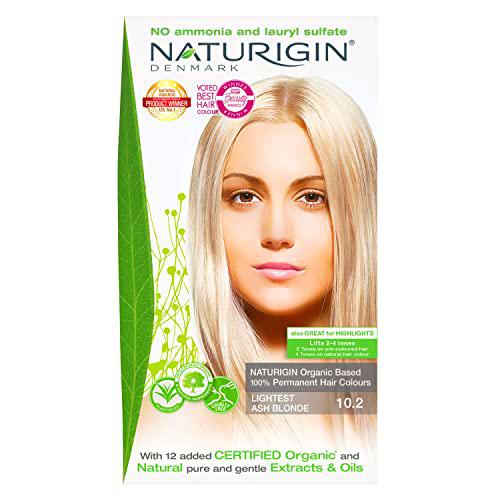 Naturigin Permanent Hair Color, Lightest Ash Blonde by Naturigin