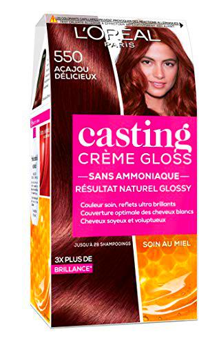 L'Oréal Paris Casting Crème Gloss Coloration Ton Sur Ton Sans Ammoniaque 5.50 Acajou