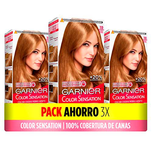 Garnier Color Sensation - Coloración Permanente e Intensa Reutilizable con Bol y Pincel
