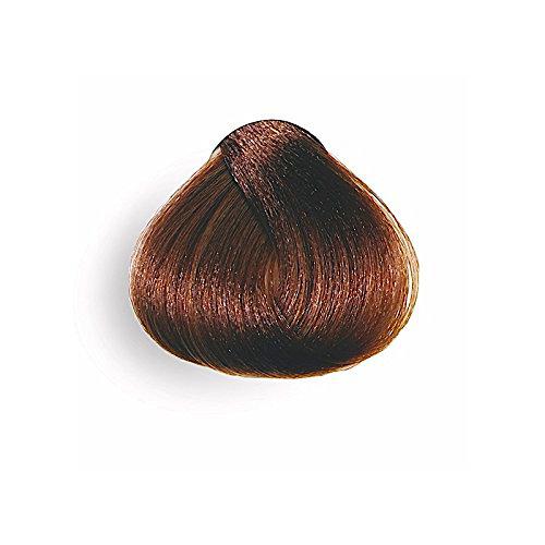 LUNGAVITA COLOR Tinte para cabello rubio natural oscuro n.º 8 Permanente sin amoniaco con extractos vegetales