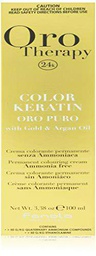Fanola - Oro Therapy Color Keratin Puro, crema colorante permanente 100 ml 3 Dunkelbraun