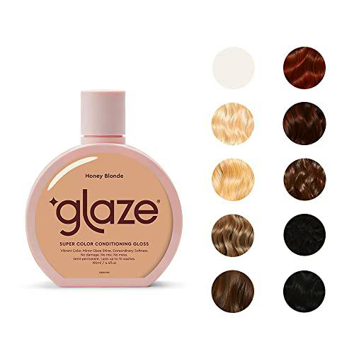 Glaze Super Colour Conditioning Gloss 190ml (2-3 Hair Treatments) Award Winning Hair Gloss Treatment &amp; Semi-Permanent Hair Dye