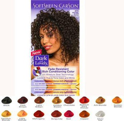 Dark and Lovely - Tinte para el cabello, color negro natural