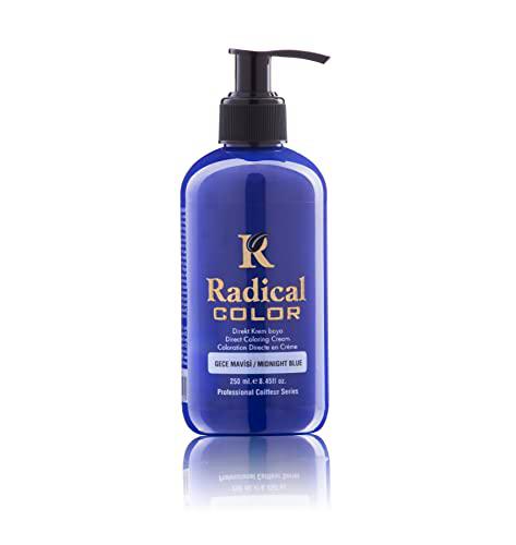 Radical Direct Coloring - Tinte para el cabello (250 ml), color azul