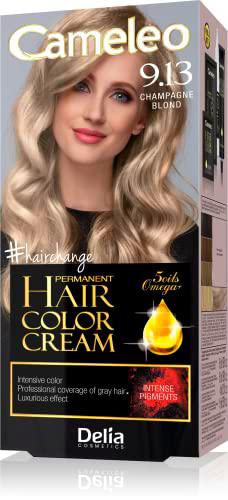 Delia Cameleo Permanent Hair Color Cream Kit with Omega+