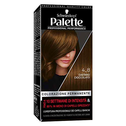 Palette colorazione Professional Performance 4_8 CASTANO CIOCCOLATO