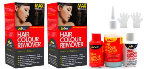 Jobaz Removedor de color de pelo (paquete de 2) Fuerza máxima