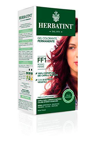 Herbatint FF1 Flash Fashion Henna Red Permanent Herbal Hair Colour Gel 130ml