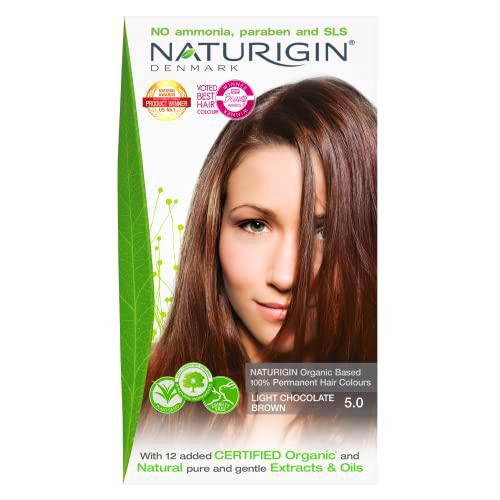 Naturigin Permanent Hair Color, Light Chocolate Brown by Naturigin
