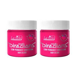 2 x La Riche Directions Semi-Permanent Hair Color Bote de 100 ml (Carnation Pink)