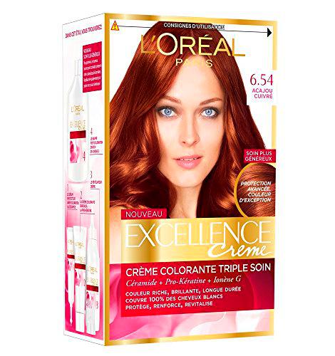 L'Oréal Paris - Excellence Crème - Coloration Permanente Triple Soin 100% Couverture Cheveux Blancs