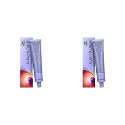 Tinte de pelo Wella Perfecton Illumina color 6/19. 1 unidad de 60 ml (Paquete de 2)