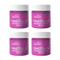 4 x La Riche Directions Semi-Permanent Hair Color Bote de 100 ml (Lavender)