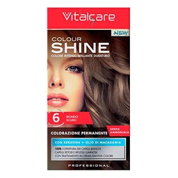 Vitalcare Color Shine Coloración en crema sin amoniaco con Keratina