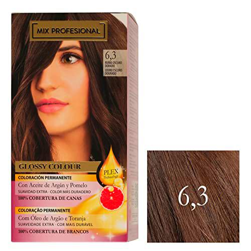 Mix Profesional Glossy Colour Coloración Capilar Permanente