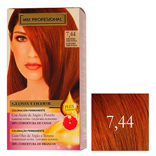 Mix Profesional Glossy Colour Coloración Capilar Permanente