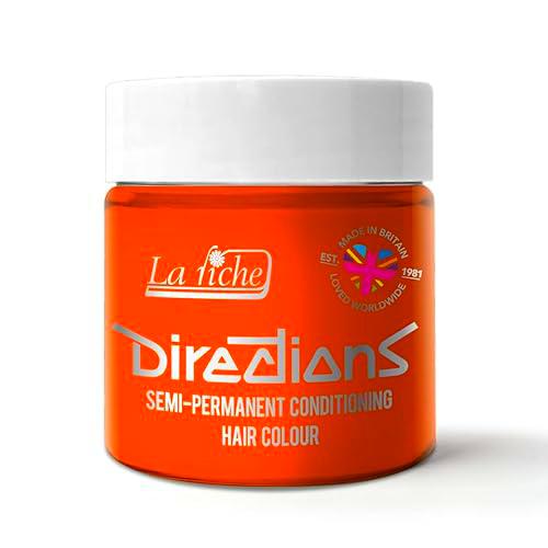 La Riche Directions Semi-Permanent Hair Color Bote de 100 ml (Fluorescent Orange)