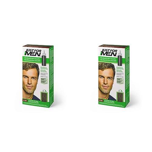 Just For Men Colorante en Gel, Tinte Pelo Hombre Moreno