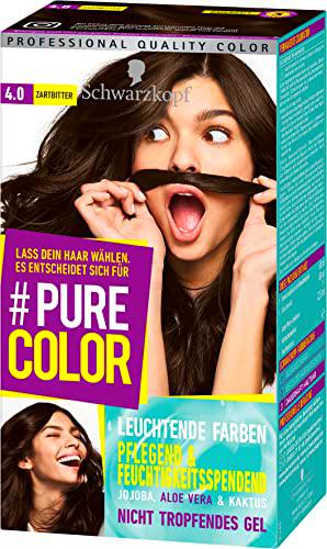 Schwarzkopf #Pure Color Coloration 4.0 - Tinte para cabello (nivel 3, 143 ml)