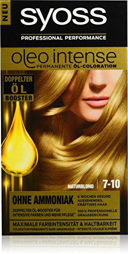 Syoss Oleo Intense - Tinte para el cabello, rubio natural