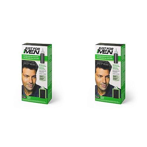 Just For Men Colorante en Gel, Tinte Pelo Hombre Negro